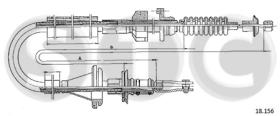 STC T481926 - CABLE EMBRAGUE ACCORD