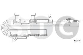 STC T482007 - CABLE FRENO I-30 ALL DER