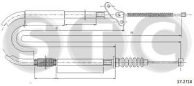 STC T482018 - CABLE FRENO TROOPER LWB  SX-LH