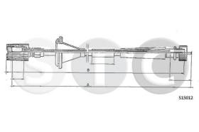 STC T482081 - CABLE CUENTAKILOMETROS Y 10 AL