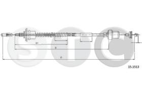 STC T482148 - CABLE EMBRAGUE 214 ALL AUTOMAT