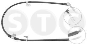 STC T482189 - CABLE FRENO 626 ALL 4DOOR (DRUM BRAKE)    DX-RH