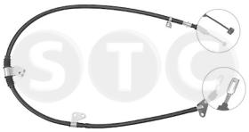 STC T482190 - CABLE FRENO 626 ALL 4DOOR (DRUM BRAKE)    SX-LH