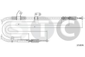 STC T482205 - CABLE FRENO 626-MX6 1,6-2,0 (DIZQQ