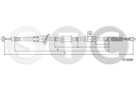 STC T482276 - CABLE FRENO SPACESTART ALL VANDERR