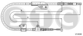 STC T482324 - PRIMERA P11 ALL FRENO NISSAN