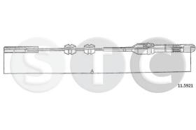 STC T482495 - CABLE FRENO VECTRA ALL CH.K105IZQQ