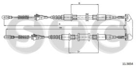 STC T482498 - ASTRA ALL FRENO OPEL