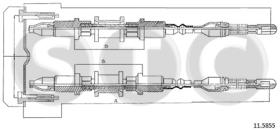 STC T482499 - ASTRA SW ALL FRENO OPEL