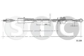 STC T482575 - CABLE ACELERADOR ASCONA C DIES
