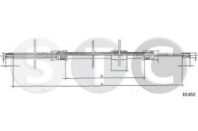 STC T482989 - CABLE FRENO R 4L-TL (1120/3/6)IZQQ