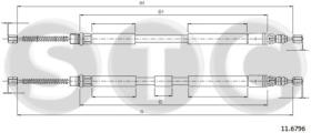 STC T483083 - ESPACE MOD.CORTO- SWB    DRUMBRAKE FRENO RENAULT