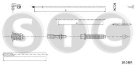 STC T483141 - KIT MASTER TR DS 2,4-2,5 ACELERADOR RENAULT