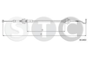 STC T483297 - CABLE ACELERADOR FAVORIT NUOVO
