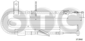 STC T483343 - WAGON R+ FRENO SUZUKI