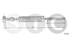 STC T483389 - CABLE FRENO COROLLA AE92/CE90/DELL