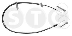 STC T483512 - CABLE FRENO HI-ACE LXH-RCH12-13 DX-RH