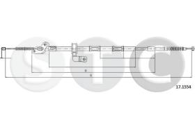 STC T483516 - CABLE FRENO RAV4 5DOORS DER