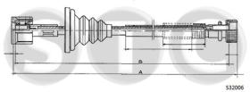 STC T483553 - CABLE CUENTAKILóMETROS 240 MM.?2005