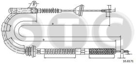 STC T483574 - CABLE FRENO 940-960 ALL SX-LH