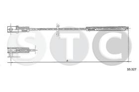STC T483611 - CABLE EMBRAGUE TRANSPORTER (36
