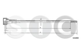 STC T483645 - CABLE CUENTAKILOMETROS 1303 KA