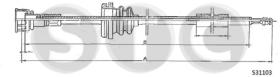 STC T483648 - CABLE CUENTAKILóMETROS TRANSPORTER 1,6 - 2,0 MM.?2