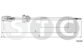 STC T483652 - CABLE CUENTAKILOMETROS TRANSPO