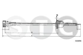 STC T483667 - CABLE CUENTAKILOMETROS GOLF MM