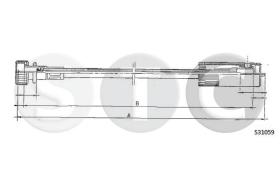 STC T483668 - CABLE CUENTAKILOMETROS DASHER