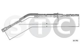 STC T483695 - CABLE FRENO 1303 KAFER DER