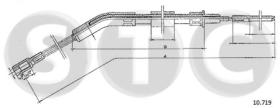 STC T483700 - CABLE FRENO 1500/1600 (TYPE 3)