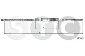 STC T483741 - CABLE FRENO GOLF IIISYNCRO (DRDERR