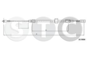 STC T483751 - CABLE FRENO LT35 CH.3550 RUOTEDELL