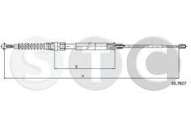 STC T483766 - CABLE FRENO TOURAN ALL 2,0TDITRASS