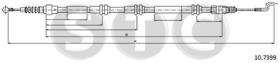 STC T483775 - CABLE FRENO TRANSPORTER T5 MOD.4X4 SWB DX/SX-RH/LH
