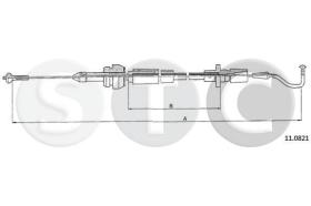 STC T483827 - CABLE ACELERADOR PASSAT 1,8-2,
