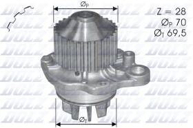 DOLZ C121 - BOMBA AGUA CITROENXANTIA 3.0 I