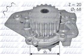 DOLZ N206 - BOMBA AGUA CITROEN C15 1.8  DIESEL