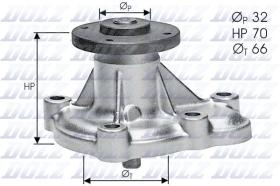 DOLZ O129 - BOMBA AGUA OPEL CORSA 1.5  DIESEL