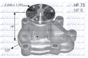 DOLZ O144 - BOMBA AGUA OPEL ASTRA 1.7 CDTI DIESEL