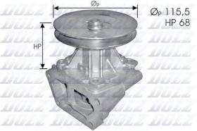 DOLZ S134 - BOMBA AGUA FIAT128 TAPA DEST.