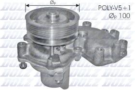 DOLZ S165 - BOMBA AGUA FIAT 2.0TURBODIESEL