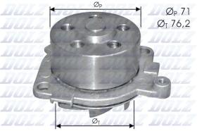 DOLZ S210 - BOMBA AGUA ALFA ROMEO 147 1.6 TWIN SPARK PETROL