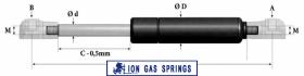 LION MRS08600550 - RESORTE08-600MM550NM