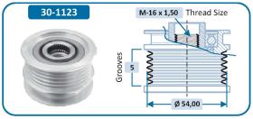 IJS 301123 - POLEA ALTERNADOR OPEL