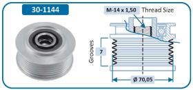 IJS 301144 - POLEA ALTERNADOR HONDA