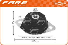 FARE 15001 - SILENTBLOCK DE MOTOR CASALINI