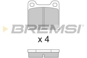 BREMSI BP2009 - PASTILLAS DE FRENO BMW, FORD, MERCEDES-BENZ, OPEL