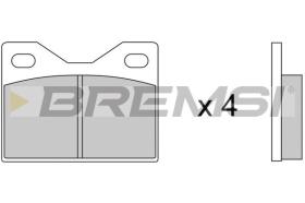 BREMSI BP2041 - PASTILLAS DE FRENO BMW, VW, AUDI, FERRARI, TALBOT